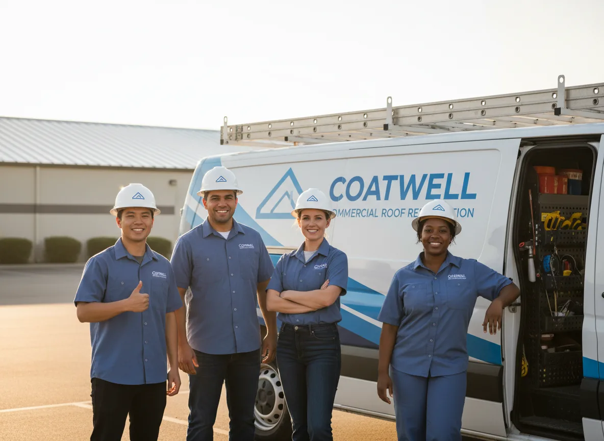 Commercial roof coating company in Laurens, NY
